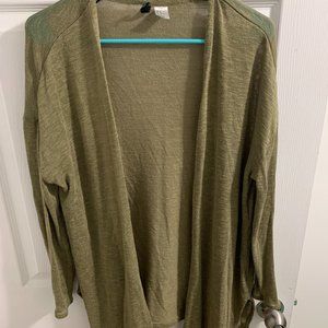 H&M Olive Green Cardigan